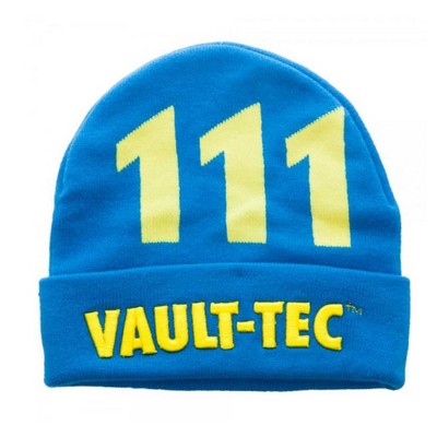 Bioworld Fallout Vault-Tec 111 Cuffed Knit Beanie