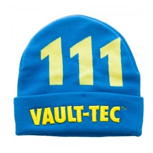 Bioworld Fallout Vault-Tec 111 Cuffed Knit Beanie - 1 of 4