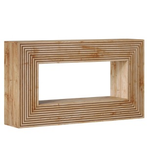 Tribesigns Wood 59-Inch Long Console Table for Living Room - 1 of 4