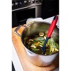 Swiss Diamond Premium Clad Stock Pot with Tempered Glass Lid, 9.5", 7.9 QT - 2 of 2