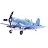 Vought F4U-1 Corsair Fighter Plane "Daphne 'C'" (1943) United States Marines 1/72 Diecast Model Airplane by Legion - 2 of 4