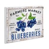 Stupell Industries Farmers Market Blueberries Wall Plaque Art - 3 of 4