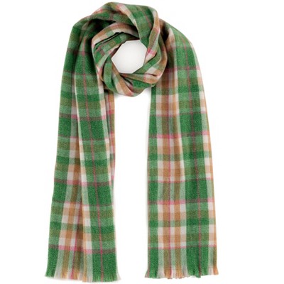 Shiraleah Green Plaid Tony Scarf