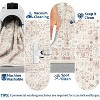 Coucheta Vintage Washable Runner Rug , Non-Slip Floral Carpet for Entryway & Hallway, Low Pile Oriental Prin(Multiple Sizes and Colors) - 4 of 4