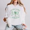 Lucky Girl Social Club Clover - Women's Lightweight Garment Dyed Sweatshirt - 2 of 4