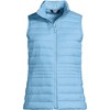 Lands' End Women's Wanderweight Packable Ultralight Down Vest - 3 of 4