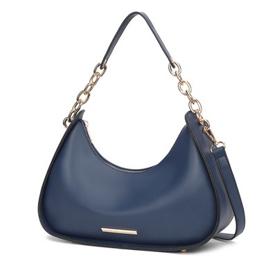 MKF Collection Lottie Vegan Leather Half-Moon Shoulder Bag by Mia K