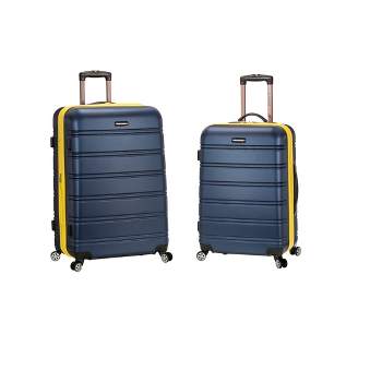 Rockland Melbourne 2pc ABS Hardside Carry On Spinner Luggage Set