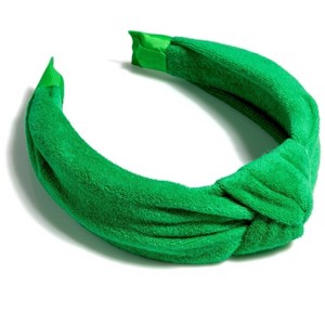 Shiraleah Terry Knotted Headband, Green - 1 of 3