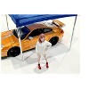 "Hip Hop Girls" 4 Piece Figure Set for 1/18 Scale Models by American Diorama - 4 of 4