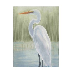 Canvas Wall Art - Grace Popp  'Dreams of Egrets I' Wall Art for Living Room, Bedroom, or Office Décor by Trademark Fine Art - 1 of 4