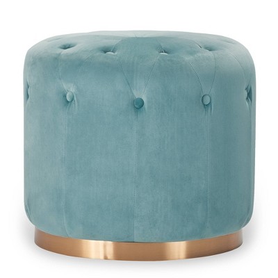 teal ottoman target