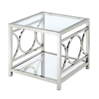 Nora End Table Chrome - HOMES: Inside + Out