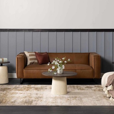 Hauteloom Jera Luxury Fringed Faux Silk Rug