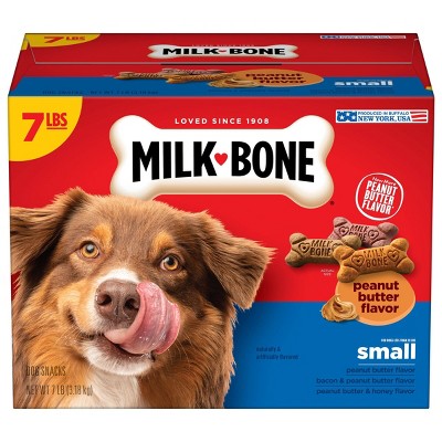 Milk-Bone Peanut Butter Flavor Dog Treats Variety Pack - Small/Medium - 7 lb.