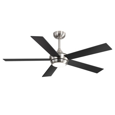 Airsurfer 52-Inch Satin Nickel Ceiling Fans with Remote