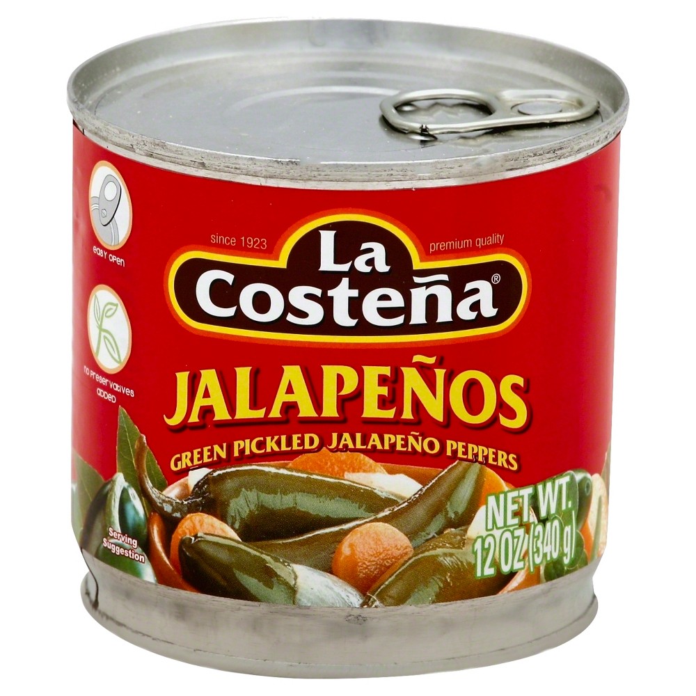 UPC 076397001128 product image for La Costena Jalapeno Peppers 12oz | upcitemdb.com