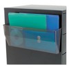 deflecto Magnetic DocuPocket Wall File, Legal/Letter Size, 15" x 3" x 6.38", Smoke - 4 of 4