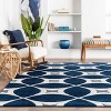 Nuloom Gabriela Contemporary Trellis Area Rug, 8' 6" x 11' 6", Navy - 4 of 4