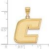 Black Bow Jewelry 14k Yellow Gold Tennessee at Chattanooga Mocs NCAA Large Pendant - 2 of 3