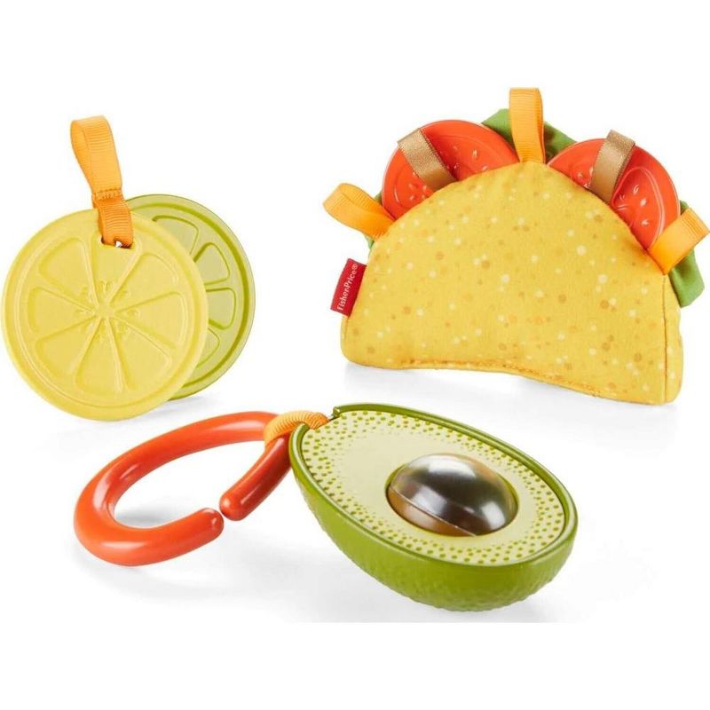 Fisher-Price Toys Taco Tuesday Gift Set Pretend Food Baby Toys For Sensory Play, 1 of 7