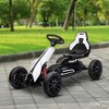 JANSNO Pedal Go Kart Ride-On Toy for Kids 3-8 with Adjustable Seat, Swing Axle, Handbrake, Non-Slip Wheels - 2 of 4