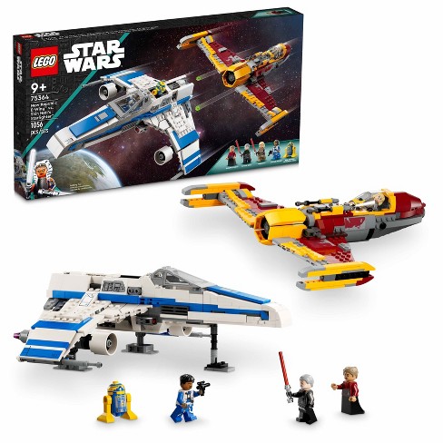 Lego Star Wars: Ahsoka New Republic E-wing Vs. Shin Hati's Starfighter  Building Toy Set 75364 : Target