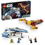 LEGO Star Wars: Ahsoka New Republic E-Wing vs. Shin Hati’s Starfighter Building Toy Set 75364