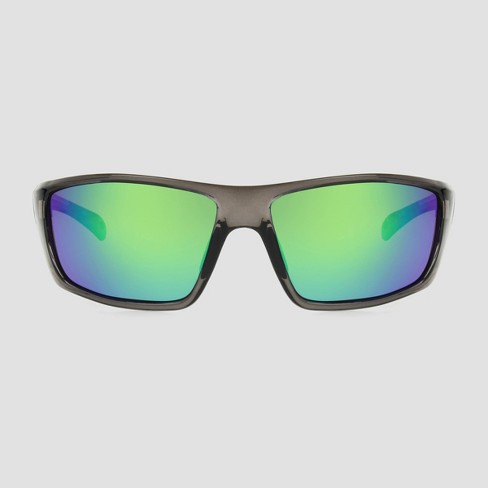 Men's Wrap Sport Sunglasses With Polarized Lenses - All In Motion