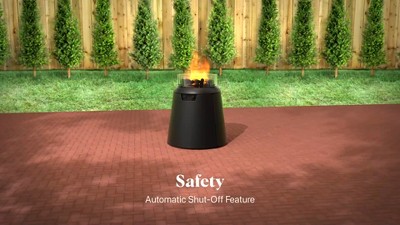 Clear Tempered Glass Wind Guard for Propane Fire Pit