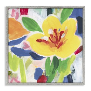 Stupell Industries Bright Yellow Buttercup Blooms Black Framed Giclee Art - 1 of 4