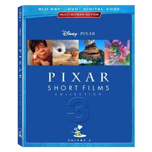 Pixar Short Films Collection, Vol. 3 (Blu-ray + DVD + Digital) - 1 of 1