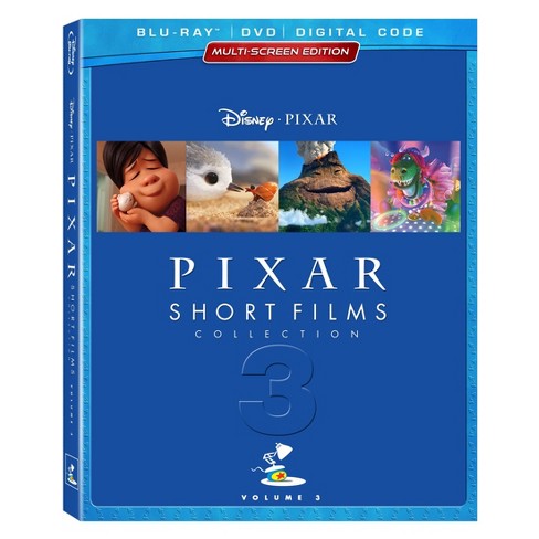 Pixar Short Films Collection, Vol. 3 (blu-ray + Dvd + Digital