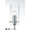 Elegant Lighting Elsreth 4.5 Inch Wall Sconce Clear Shade in Chrome - 4 of 4