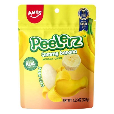 Amos Gummy Peelerz Banana - 4.25oz