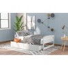Streamdale Twin size platform bed, with two drawers, White - 4 of 4