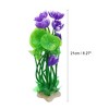 Unique Bargains Fish Tank Aquarium Decorations Plants Mini Aquarium Decorations PE Ceramics Plants 8.27" 1pcs - 4 of 4
