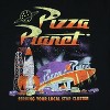 Seven Times Six Toy Story T-Shirt Men's Pizza Planet Galactic Diner Distressed Tee Black - 2 of 3