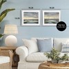 Stupell Industries Sunlit Sea Expanse 2pc Framed Print Under Glass Set - 3 of 4