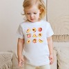 The Juniper Shop Peach Chart Toddler Short Sleeve Tee - 5T - White - 3 of 4