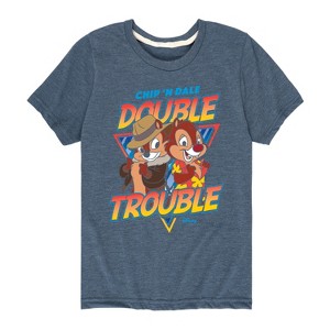 Boys' - Chip 'N Dale Rescue Rangers - Double Trouble Short Sleeve Graphic T-Shirt - 1 of 4