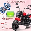 12V Kids Ride on Motorcycle,3-Wheel Kids Toddler Electric Motorcycle w/Training Wheels - 4 of 4