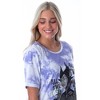 Disney Princess Womens Villains Sleeping Beauty Maleficent Nightgown Sleep Shirt Purple - 2 of 4