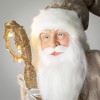 20"H Sullivans Christmas Gold Santa With Lighted Staff  Gold - 2 of 4