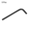 Unique Bargains Home Repair Tools L-Shape Hex Key Wrenches 5 Pcs Black - 3 of 4