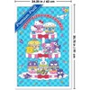 Trends International Hello Kitty and Friends: 25 Sweet Cupcakes - Group Framed Wall Poster Prints - 3 of 4