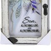 3.75 In Window Message Ornament Mini Family Friend Professional Tree Ornaments - 2 of 3