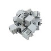 Unique Bargains RJ12 6P6C Female PCB Mounting Modular Jack Adapter Telephone Phone Connector 20pcs - 3 of 4