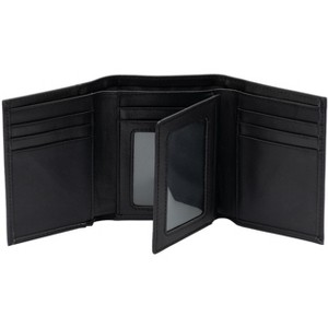 Men's Leather Wallet，RFID Blocking Genuine Leather Wallet for Men，Trifold Wallet - 1 of 4