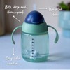 LunaLulinlk Weighted Straw Cup for Toddlers, 6 Months Plus, 10oz, Leak and Shake-Proof, Antimicrobial Technology - 2 of 4